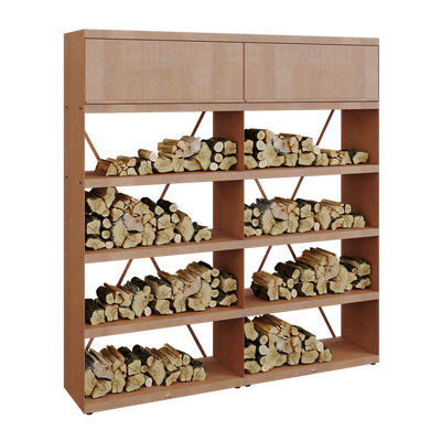 OFYR Wood Storage Corten 200 - CUTS