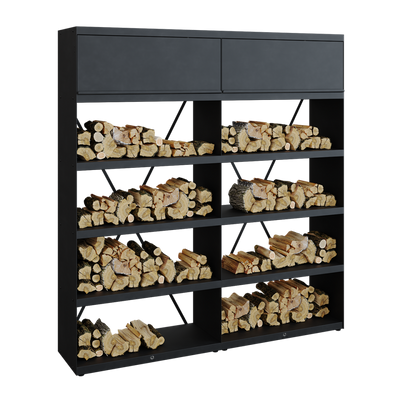 OFYR Wood Storage Black 200 - CUTS