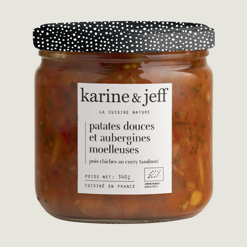 Karine & Jeff Patates douces et aubergines moelleuses