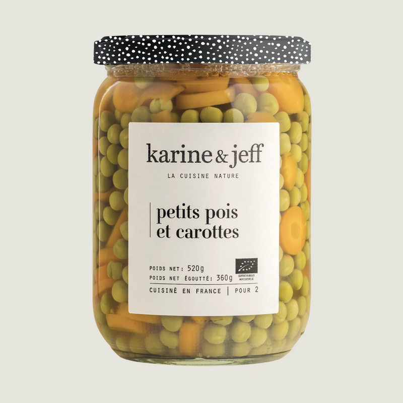 Karine & Jeff petits pois et carottes