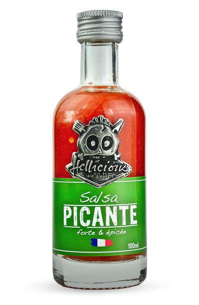 Sauce Picante forte & épicée 100ml - HELLICIOUS | FRA - CUTS