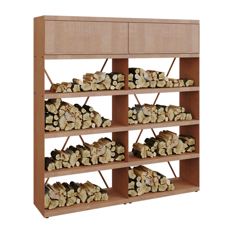 OFYR Wood Storage Corten 200 - CUTS