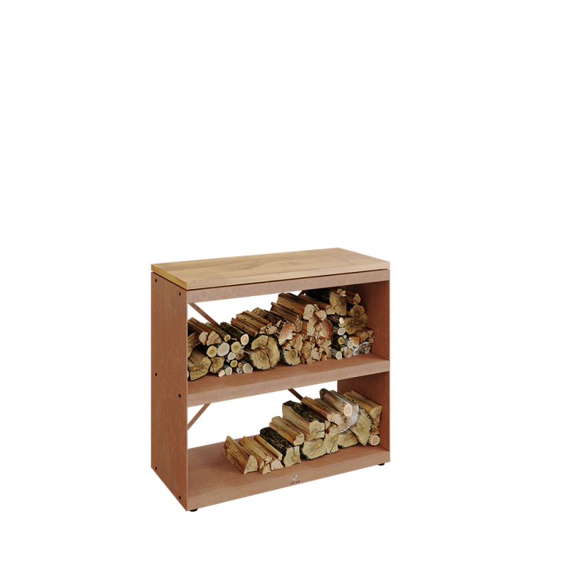 OFYR Wood Storage Corten Dressoir - CUTS