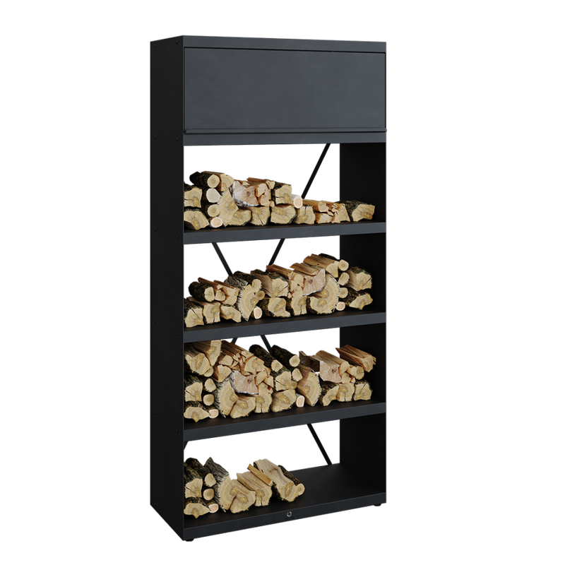 OFYR Wood Storage Black 100 - CUTS